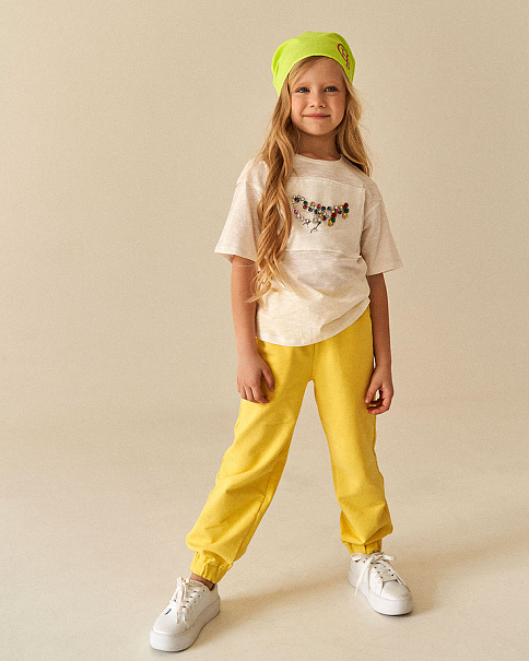 SL22136 Брюки, Желтый