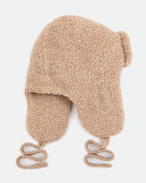 WH26016 Шапка-Ушанка, Бежевый