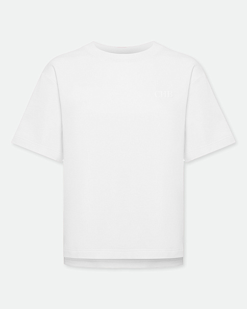 SF25003 Футболка, Молочный