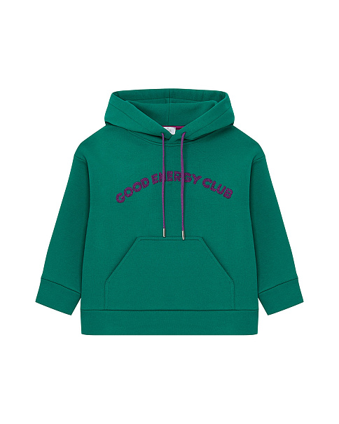 WJ24077 Толстовка, Зеленый