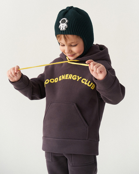 WJ24077 Толстовка, Серый