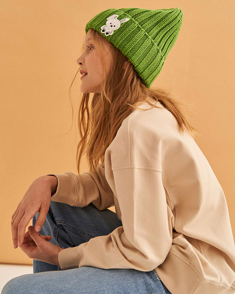 SH23002 Шапка, Зеленый