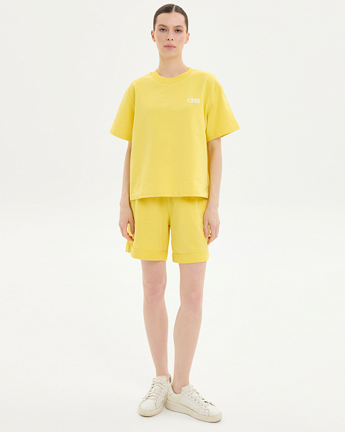 SF25003 Футболка, Желтый