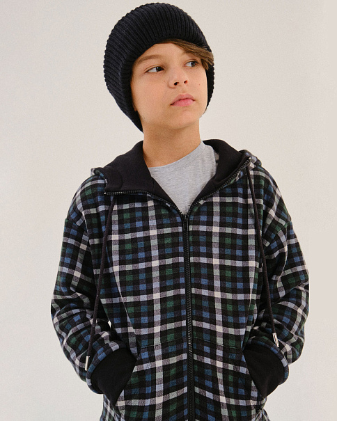 WJ24066 Толстовка, Зеленый