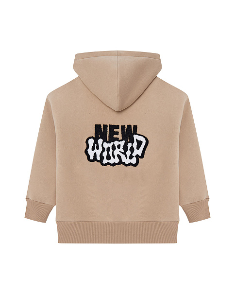 WJ24078 Толстовка, Бежевый