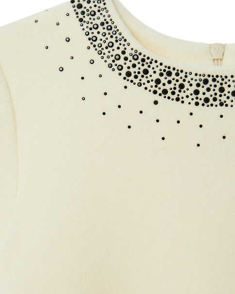 WD-2303-3/24 Платье, Молочный