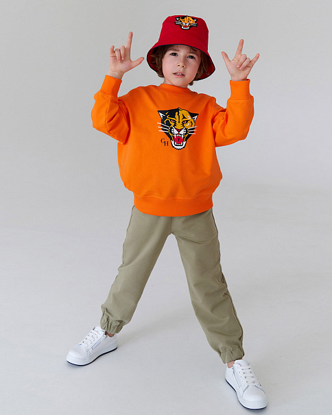 SJ22150 Толстовка, Оранжевый