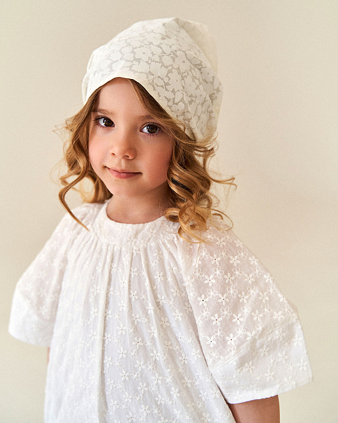 SD22142-1 Платье, Молочный