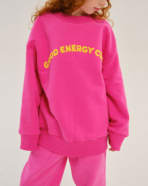 WJ24075 Толстовка, Пинк