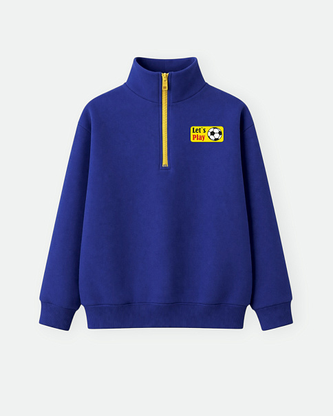 SJ26011 Свитшот, Индиго