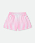 SW26001-1 Шорты, Белый-розовый