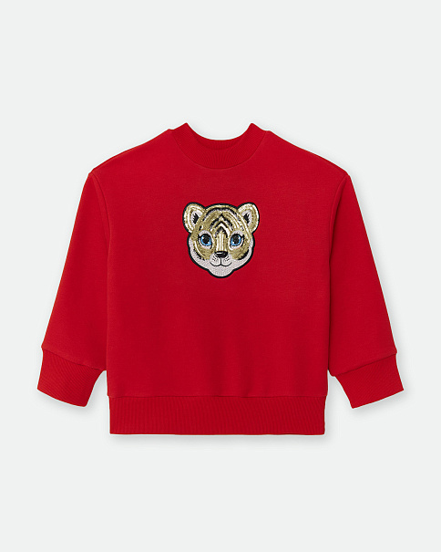 WJ25073 Толстовка, Красный