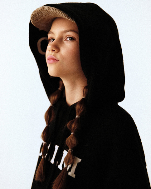 WJ21175 Толстовка, Черный