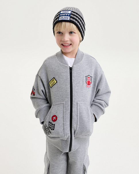 WC26118 Толстовка, Серый