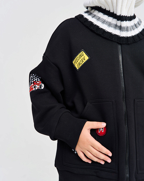 WC26118 Толстовка, Черный