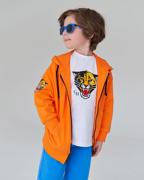 SJ22152 Толстовка, Оранжевый