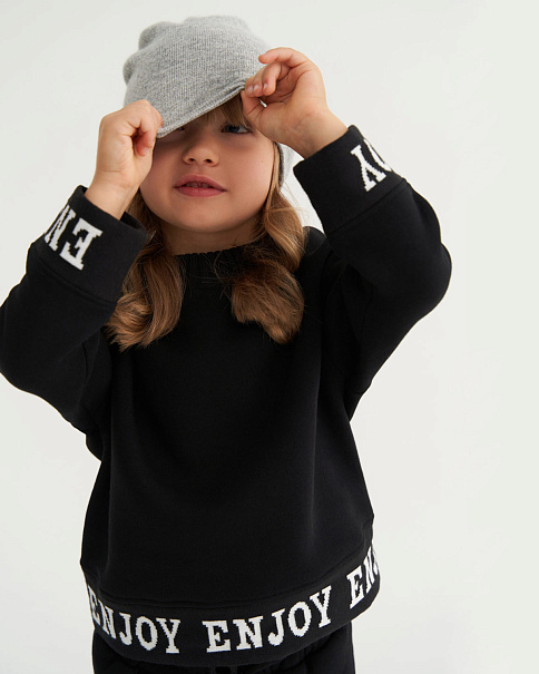 WJ21154 Толстовка, Черный