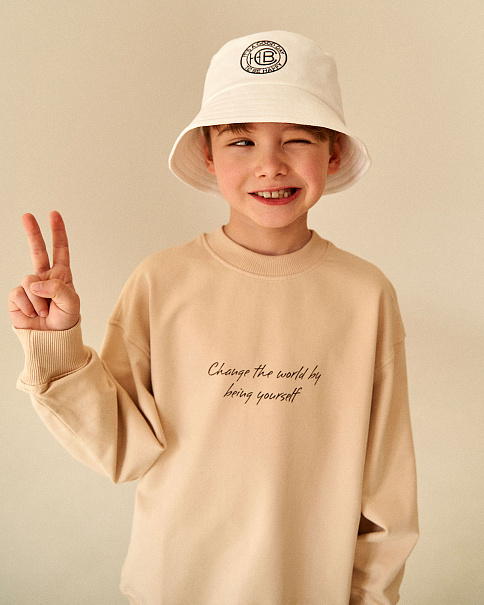 SJ22144 Толстовка, Бежевый