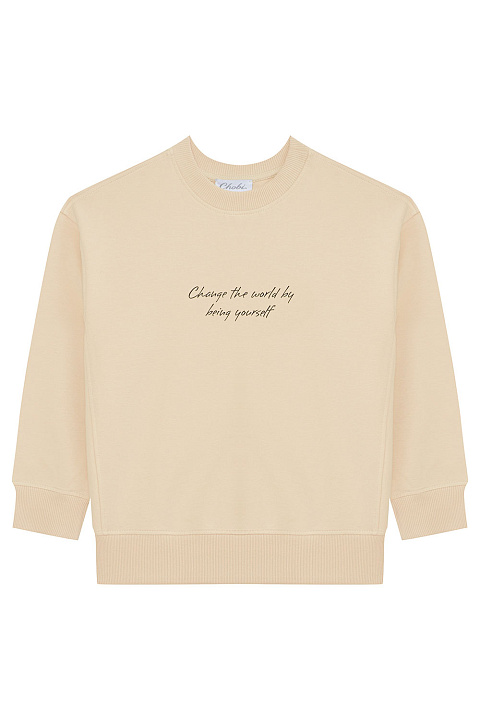 SJ22144 Толстовка, Бежевый