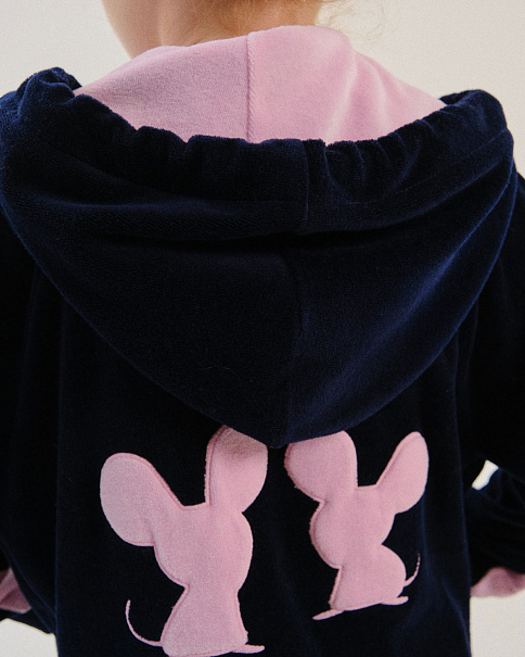 WJ24059-1 Толстовка, Тм.Синий