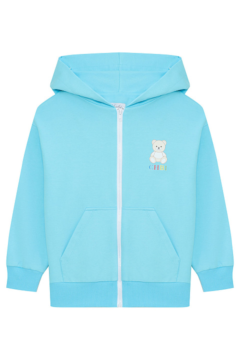 SJ22132 Толстовка, Бирюзовый