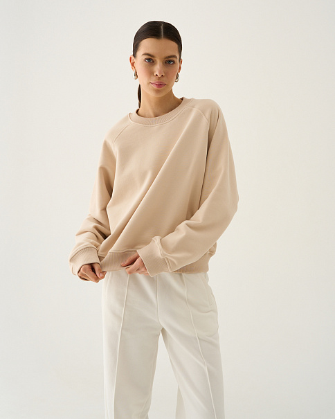 SJ25172-25 Толстовка, Бежевый