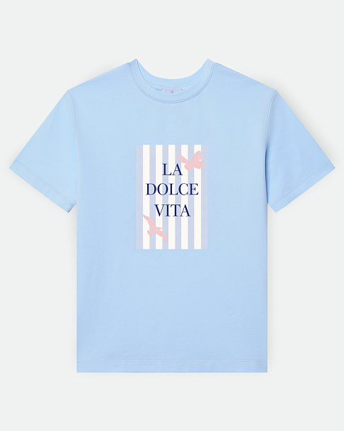 SF26003 Футболка, Св.Голубой