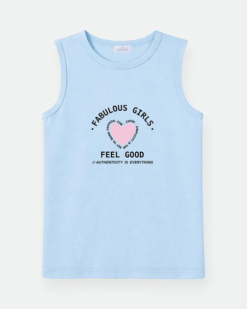 ST26002 Майка, Св.Голубой