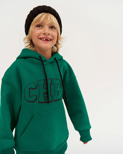 WJ23211 Толстовка, Зеленый