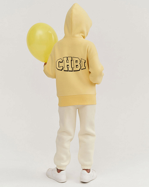 WJ23209 Толстовка, Желтый