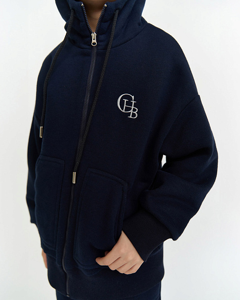 WJ24072 Толстовка, Тм.Синий