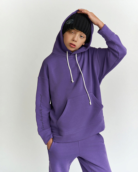 SJ21202-1 Толстовка, Фиолетовый