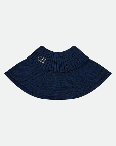 SS22080 Шарф-воротник, Тм.Синий