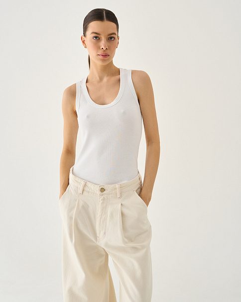 SJ24142-1 Майка, Белый