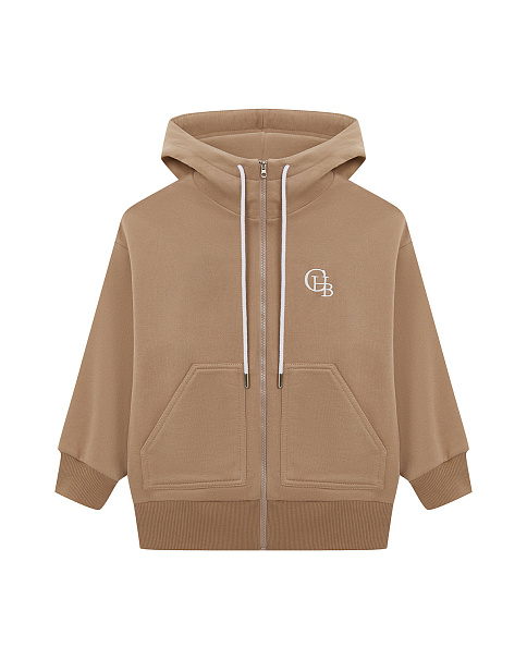 WJ24071 Толстовка, Бежевый