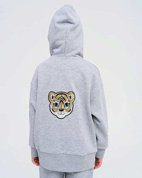 WC25077 Толстовка, Серый