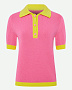 SJ25106 Футболка-поло, Розовый