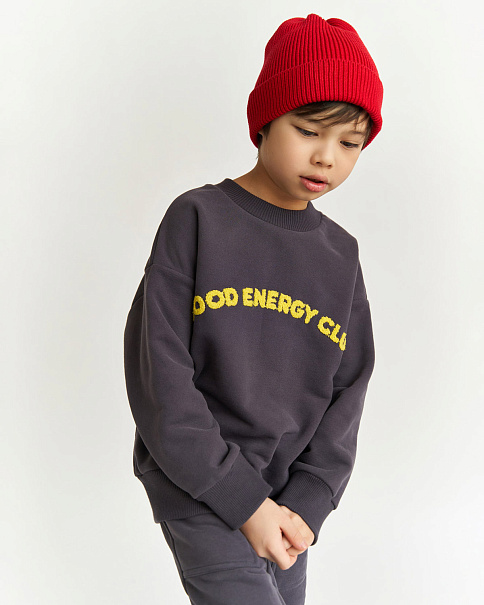 WJ24075 Толстовка, Серый