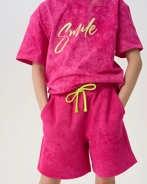 SW22134-25 Шорты, Малиновый