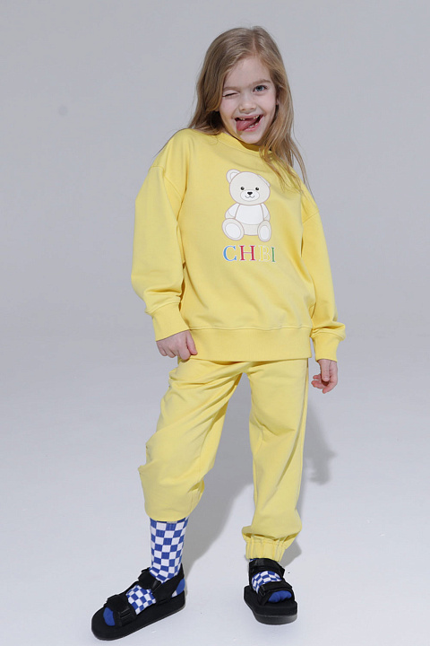 SJ22130 Толстовка, Желтый