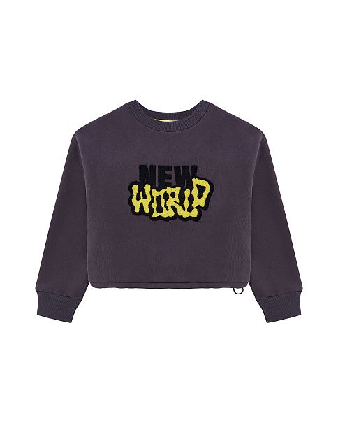 WJ24080 Толстовка, Серый