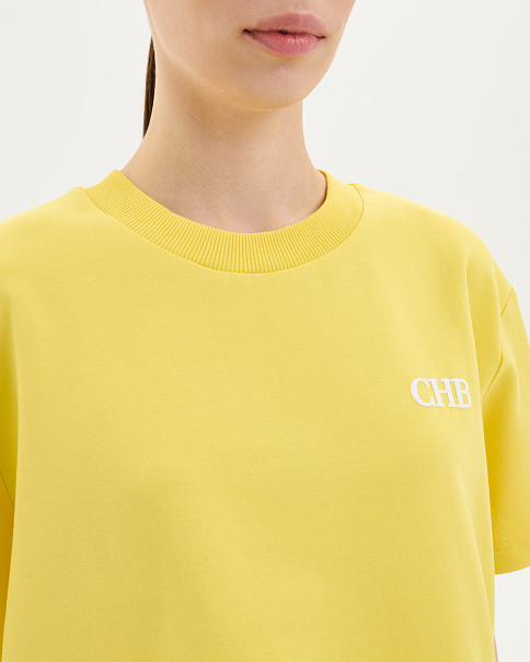 SF25003 Футболка, Желтый