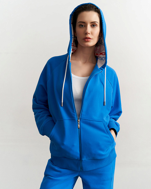 SC24170 Толстовка, Голубой