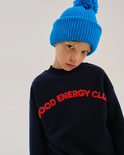 WJ24075 Толстовка, Тм.Синий