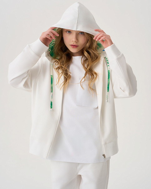 SC24068 Толстовка, Белый