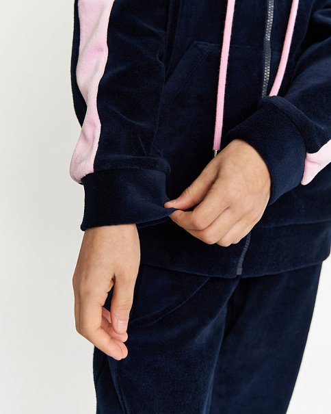 WJ24059-1 Толстовка, Тм.Синий