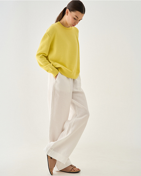 SL24132 Брюки, Белый