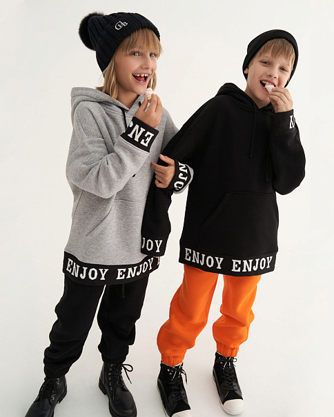 WJ21153 Толстовка, Черный