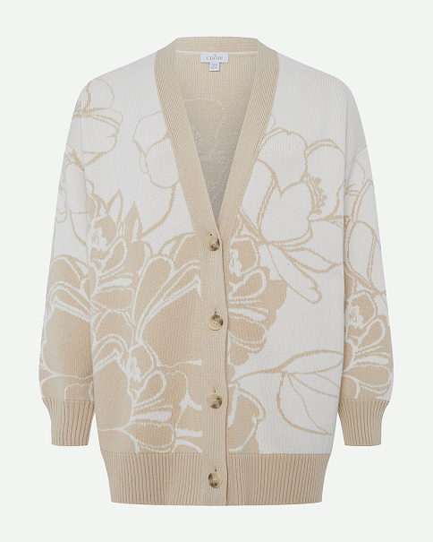 SC25107 Кардиган, Бежевый