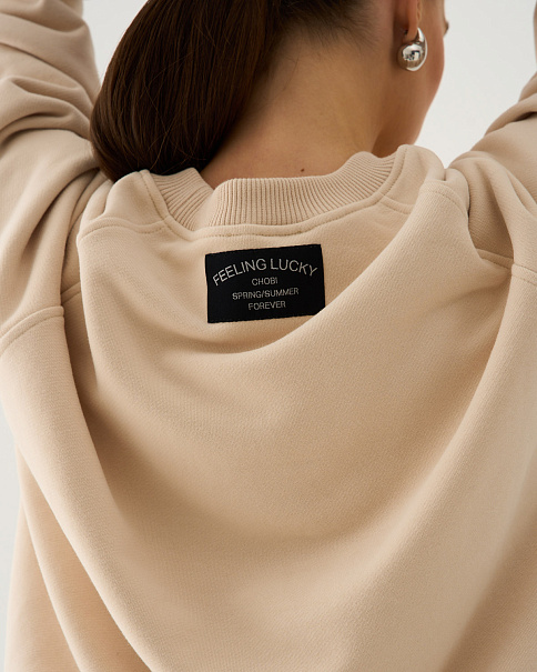 SJ25172-25 Толстовка, Бежевый